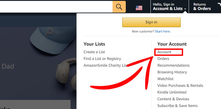 зайти на сайт амазон в раздел твои аккаунты зайти на сайт амазон в раздел твои аккаунты